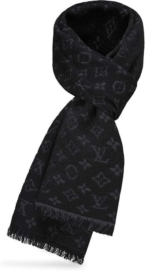 lv black scarf price|louis vuitton black scarves.